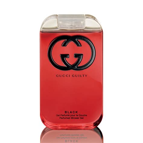 gucci guilty black shower gel 200ml|Gucci body gel.